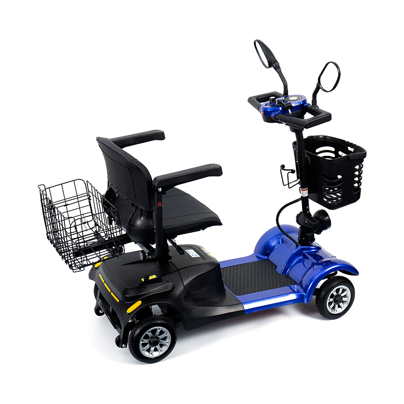 YL-08S gravis Officium IV Rota Folding Mobility Scooter cum XII ° Scandere Capacity