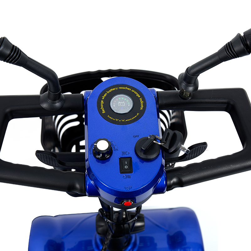 YL-08S gravis Officium IV Rota Folding Mobility Scooter cum XII ° Scandere Capacity