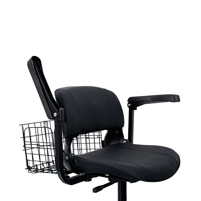 YL-07 4 Rota Travel Foldable Electric Powered Mobility Scooter with Basket