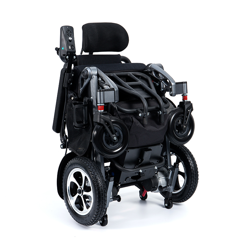 YL- 9005 Automatic Folding Longinquus Control Electric Wheelchair