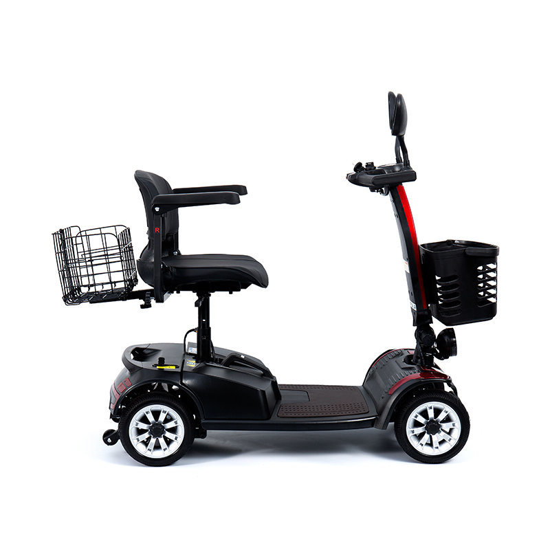 YL-01S IV Rota Portable Folding motorized Mobilitatem Scooter ad Senes
