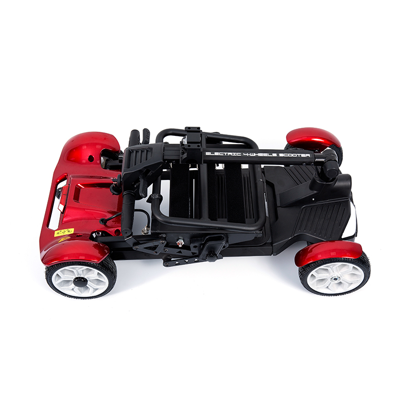 YL-211 4 Rotae VIATOR Electric Scooter pro Senioribus cum DUXERIT Headlight, Basket