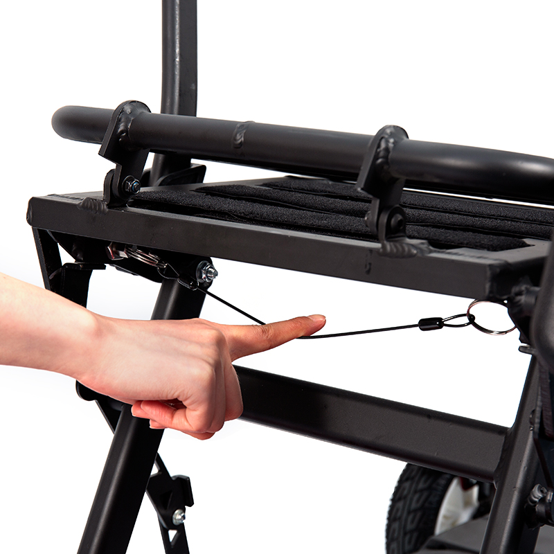 YL-211 4 Rotae VIATOR Electric Scooter pro Senioribus cum DUXERIT Headlight, Basket