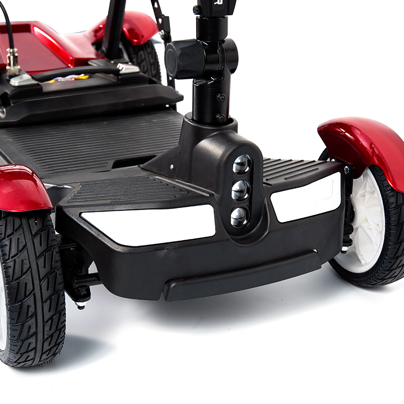 YL-211 4 Rotae VIATOR Electric Scooter pro Senioribus cum DUXERIT Headlight, Basket