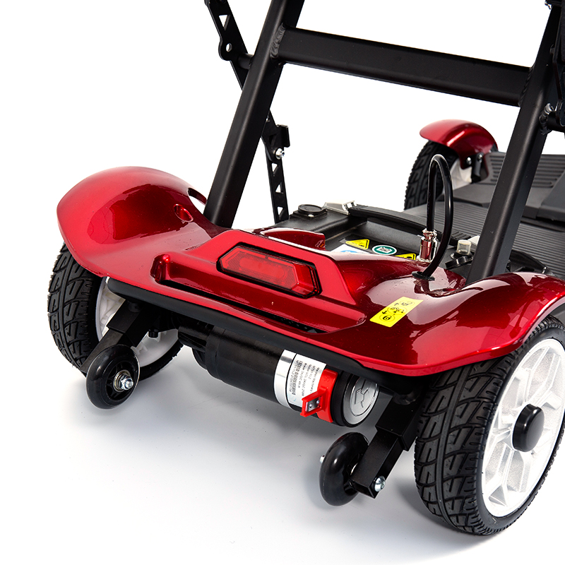 YL-211 4 Rotae VIATOR Electric Scooter pro Senioribus cum DUXERIT Headlight, Basket