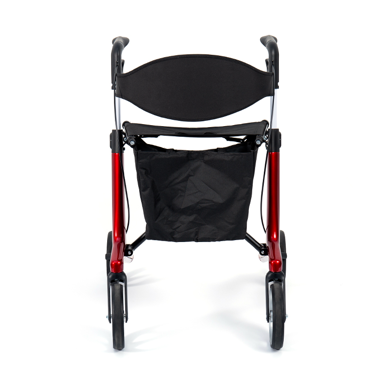 HES-R306 Leve Rollator - Foldable, TPR Currus, Novifacta, 150kg Pondus Capacitas