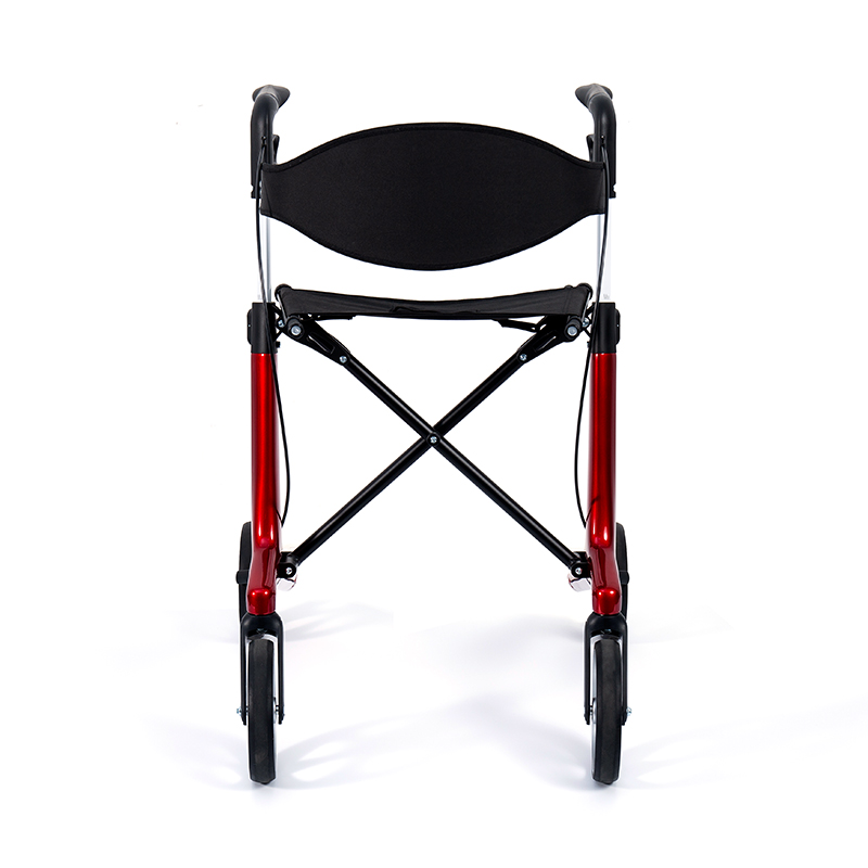 HES-R306 Leve Rollator - Foldable, TPR Currus, Novifacta, 150kg Pondus Capacitas