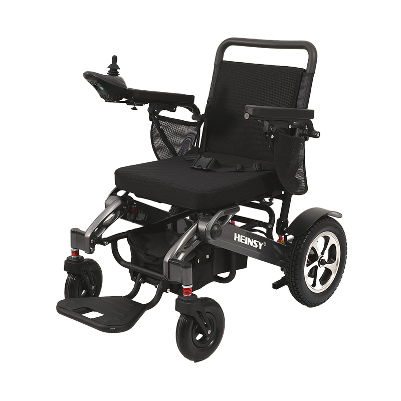 YL-9001 Aluminium Alloy Manual Folding Electric Wheelchair